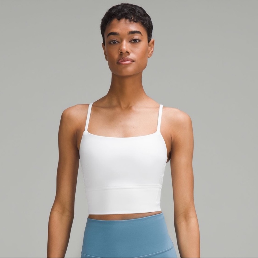 Lululemon Wunder Train Strappy Tank White